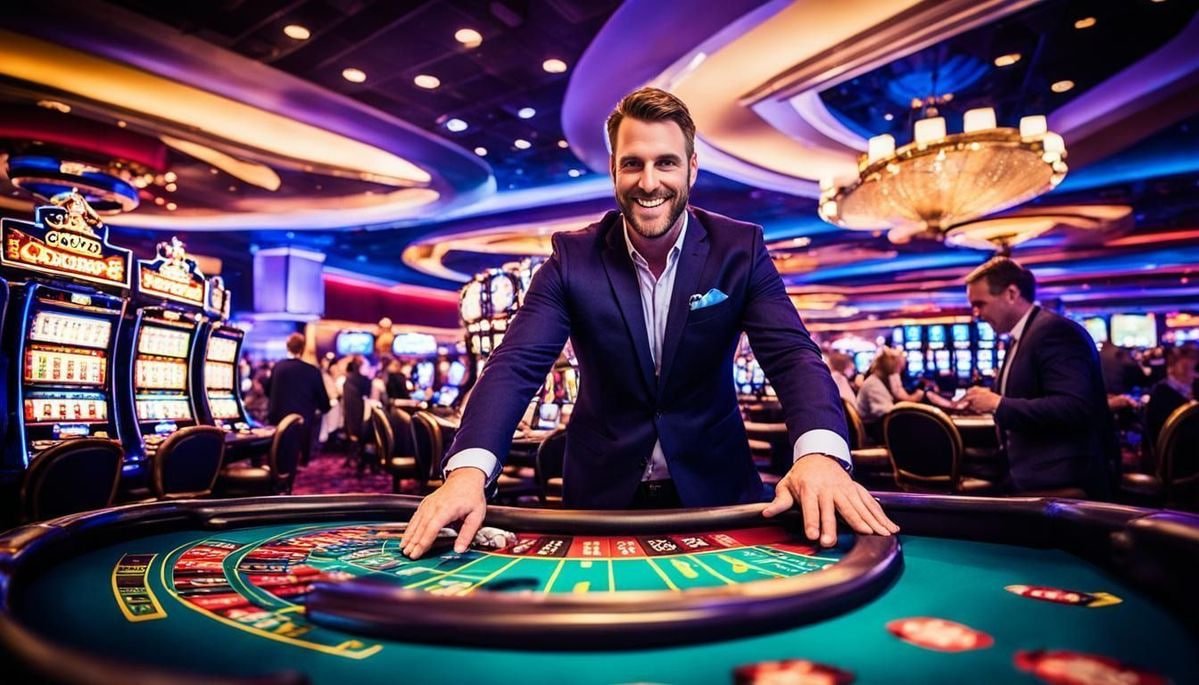 radja bandot platform interface showing live dealer games and sports betting options on mobile